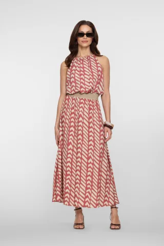 Geisha Fashion Women - 66363-20 coral red/sand - Gr. - 36