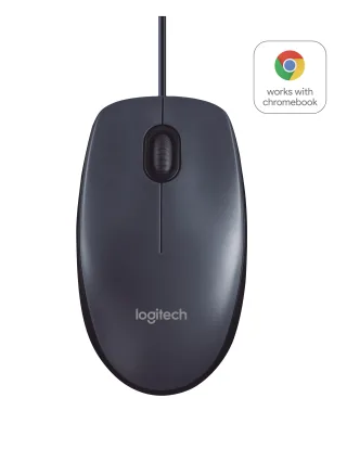 Logitech B100 Optical Maus Kabelgebunden schwarz Pack | 910-003357 | Maus - Optisch