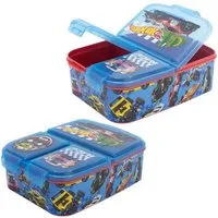 Stor Lunchbox Brotdose Hot Wheels 3 getrennte Fächer Vesper Dose