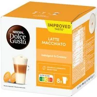 NESCAFE Kaffee Kaffeekapseln NESCAFÉ® Dolce Gusto® Latte Macchiato, 8+8 Stk.