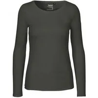 Neutral Langarmshirt Damen Long Sleeve T-Shirt / 100% Fairtrade-Baumwolle