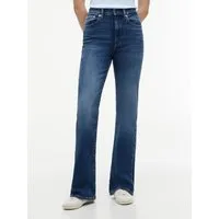 Tommy Jeans Bootcut-Jeans SYLVIA HGH FLR CJ1 Baumwolle mit Stretch, high waist, Flared Fit