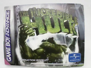 Hulk [Game Boy Advance] Anleitung