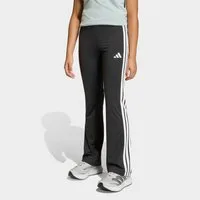 adidas Sportswear Trainingstights TRAIN ESSENTIALS 3-STREIFEN FLARED LEGGINGS für Kinder, mit sportlichem Schnitt, eng anliegende Passform
