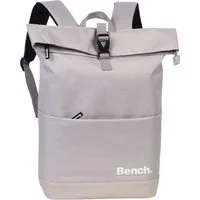 Bench. Rucksack Bench Rucksack hellgrau Rucksack groß, Damen, Jugend Freizeitrucksack Polyester, hellgrau ca. 47cm hoch