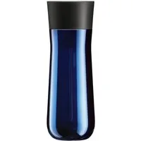 WMF Thermobecher Impulse, Cromargan® Edelstahl Rostfrei 18/10, Kunststoff, Silikon, doppelwandiger Edelstahl, 8h warm und 12h kalt, 360°-Trinköffnung