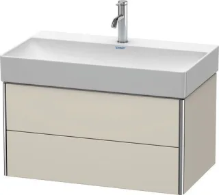 Duravit XSquare Waschtischunterbau wandhängend Taupe Supermatt 784x460x397 mm - XS416208383 XS416208383