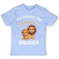 Shirtracer T-Shirt Ich werde großer Bruder Geschenk Löwen Großer Bruder