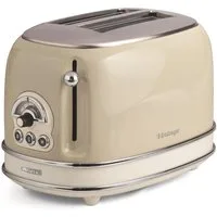 Ariete Toaster Vintage, 2 kurze Schlitze, für 2 Scheiben, 815 W, creme