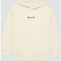 s.Oliver Sweatshirt Sweatshirt Unisex Kapuzen-Sweatshirt mit Känguru-Tasche und Frontprint