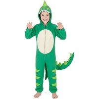 JADEO Kostüm Dinosaurier-Kinderkostüm Kleiner Drachen grün