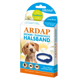 ARDAP Zecken- und Flohhalsband f?r kleine Hunde und Welpen bis 10kg