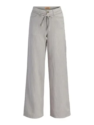JJXX - JXZOE FIKA WIDE HW PANTS PNT Feather Gray - Gr. - XS/34