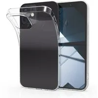 kwmobile Handyhülle Hülle für Apple iPhone 12 mini, Silikon Handyhülle transparent - Handy Case gummiert
