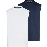 Ocean Sportswear Funktionsshirt atmungsaktiv, quick-dry (2er-Pack) schmale Passform, Rundhalsausschnitt, unifarben