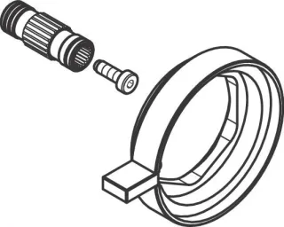 Hansgrohe Axor Edge Thermostat Volumengriff 93614000