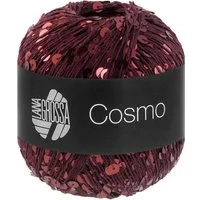 LANA GROSSA COSMO Häkelwolle, 260 m (Beilaufgarn aus Baumwolle mit großen und kleinen Pailletten), 100 g