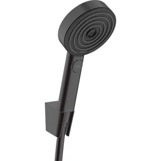 hansgrohe Pulsify Select S Brausehalterset 24302670 Relaxation, mit Brauseschlauch 125cm, mattschwarz