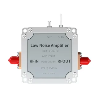 ZL110G V1.0 Broadband Low Noise Amplifier 1-10GHz 40dB High Gain RF Amplifier LNA with SMA Connector