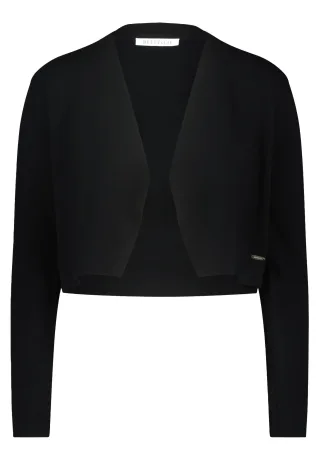 Betty & Co - Feinstrickjacke schwarz - Gr. - 44
