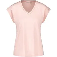 GERRY WEBER Shirtbluse Kurzarmshirt mit Chiffonblende