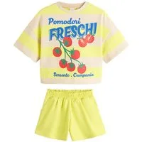 Next Shirt & Shorts Schweres T-Shirt und Shorts im Set (2-tlg)