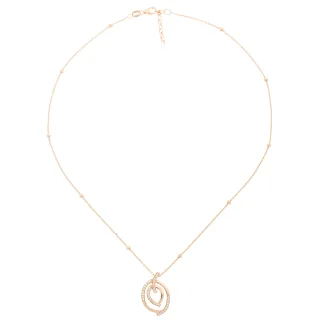 Orphelia 'Celine' Damenkette mit Anhänger aus 925er Sterlingsilber - Rosé ZH-7114/RG