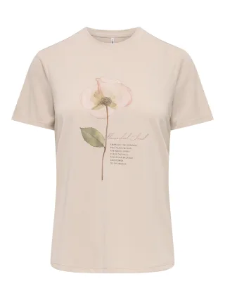 ONLY - ONLFREE MODAL S/S ATELIER TOP JRS Sepia Rose - Gr. - S