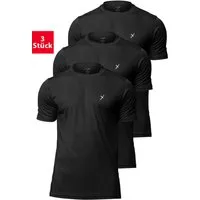 CFLEX Trainingsshirt Herren Sport Shirt 3er Pack - Fitness T-Shirt Sportswear Collection