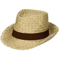 elasto Schirmmütze Sommerhut KUBA Sonnenhut Damen & Herren aus Seegras
