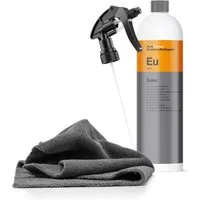 Koch Chemie Koch Chemie Eulex 1L Klebstoff Fleckenentferner Auto-Reinigungsmittel (Mikrofasertuch - Sprühkopf)
