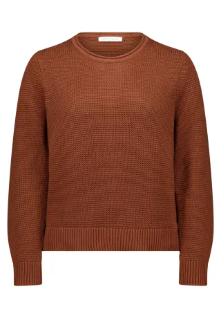 Betty & Co - Strickpullover braun - Gr. - 38