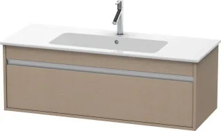 Duravit Ketho Waschtischunterbau wandhängend Leinen Matt 1200x475x410 mm - KT642107575 KT642107575