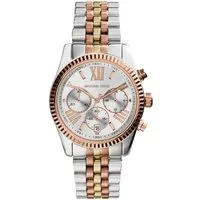 MICHAEL KORS Chronograph LEXINGTON MK5735, Quarzuhr, Armbanduhr, Damenuhr, Stoppfunktion, Edelstahlarmband