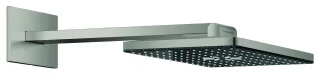 GROHE Kopfbrause-Set Rainshower Aqua 107055, 2 Strahl Brausearm supersteel, 107055DC00 107055DC00
