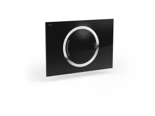 Mepa zero für A31/E31 Betätigungsplatte teileingelassen 2-M Glas schwarz, 421860 421860