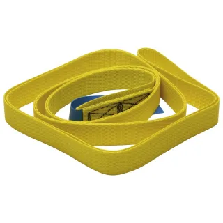 Bandschlinge Standard | Spanset | gelb | endlos vernäht | hochfest | 60/120 cm | 25mm breit | Zugfestigkeit 300daN | Eigensicherung | Bergung , 60/120 cm