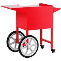 Royal Catering Popcornmaschine Popcornwagen für Popcornmaker Arbeitsfläche 37 x 51 cm Popcorntrolley