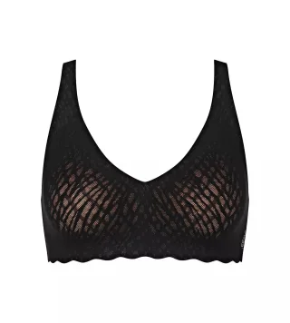 sloggi - sloggi ZERO Feel Bliss Soft bra schwarz - Gr. - XL