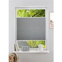 OTTO home Plissee Willa, verdunkelnd, ohne Bohren, verspannt, Klemmfix, NEUHEIT in Leinenoptik