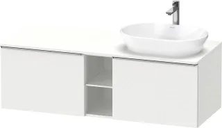 Duravit D-Neo Konsolenwaschtischunterbau wandhängend Weiß Matt 1400x550x459 mm - DE4950R70180000 DE4950R70180000
