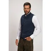 JP1880 Steppweste Weste Tracht Sweat Stehkragen Stickerei