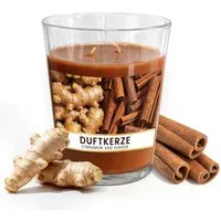 Bundviel Duftkerze Duftkerze im Glas Cinnamon & Ginger Burning 50 hours 6er Pack 550g (1-tlg)