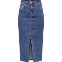 ONLY A-Linien-Rock ONLSIRI FRONT SLIT SKIRT DNM GUA NO