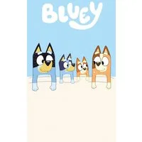 Bluey Badetuch Duschtuch weiches Badetuch Größe: 70 x 140 cm 100% Baumwolle, (1-St)