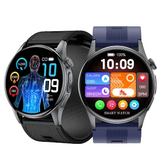 S200 1.56-inch AMOLED Display Murata Precision Piezoelectric Air Pump 4CH PD Optical Sensor ECG Heart Rate Blood Pressur