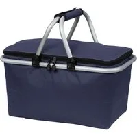 Easy Gifts Einkaufskorb Einkaufskorb mit Kühlfunktion / Kühltasche / Farbe: dunkelblau