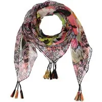 halsüberkopf Accessoires Modetuch Tuch Tropical, mit Tasseln