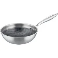 GSW Sauteuse Inoxxa Black, Edelstahl (1-tlg), Schwenkpfanne aus Dreischicht-Material mit Antihaft-Versiegelung