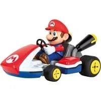 RC Mario Kart - Mario Race Kart mit Sound rot/blau, 1:16